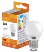 Лампа светодиодная Globe G45 400lm 3000K E27 | LL-I-G45-5-230-30-E27 | IEK - IEK (ИЭК), артикул LL-I-G45-5-230-30-E27
