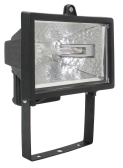Прожектор ИО150 галогенный черный IP54 - IEK (ИЭК), артикул LPI01-1-0150-K02