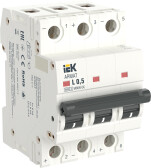 ARMAT Авт. выкл. M06N-DC 3P Z 6А IEK | AR-M06N-3-Z006DC | IEK - артикул AR-M06N-3-Z006DC
