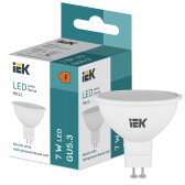 Лампа светодиодная MR16 570lm 4000K GU5 | LL-I-MR16-7-230-40-GU5 | IEK - артикул LL-I-MR16-7-230-40-GU5