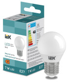 Лампа светодиодная Globe G45 600lm 4000K E27 | LL-I-G45-7-230-40-E27 | IEK - IEK (ИЭК), артикул LL-I-G45-7-230-40-E27