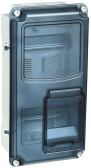 Корпус пластиковый ЩУРн-П 1/8 IP66 PC - IEK (ИЭК), артикул MSP1-N-08-55