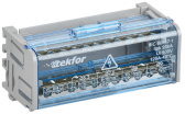 TEKFOR Шины на DIN-рейку (кросс-модуль) ШНК 2х11 L+PEN IEK - артикул TF-DN10-2-11-050