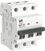 ARMAT Авт. выкл. M06N-DC 3P K 40А IEK | AR-M06N-3-K040DC | IEK - артикул AR-M06N-3-K040DC