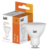 Лампа светодиодная PAR16 600lm 3000K GU10 | LL-I-PAR16-7-230-30-GU5 | IEK - артикул LL-I-PAR16-7-230-30-GU5