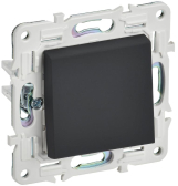 SKANDY Выключатель 1-клавишный 10А SK-V01G графит IEK - IEK (ИЭК), артикул SK-V10-0-10-K53