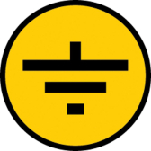 Знак безопасности Заземление 30х30 - IEK (ИЭК), артикул YPC20-ZAZEM-1-096