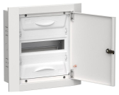TITAN 5 Корпус металлический ЩРв-12 (1х12) 380х365х130мм IP31 белый (одна дверь) - артикул TI5-50-V-012-31