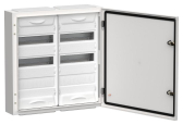 TITAN 5 Корпус металлический ЩРн-72 (2х36) 585х570х140 IP54 белый - артикул TI5-50-N-2X036-54