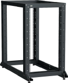 ITK LINEA F Стойка 2-рамная 24U 600х600-1000мм черная | LF05-24U61-2GM | ITK - артикул LF05-24U61-2GM