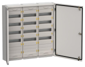 TITAN 5 Корпус металлический ЩРн-180 (3х60) 835х830х140 IP54 серый (две двери) - артикул TI5-50-N-3X060-54-7035
