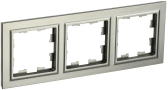 BRITE Рамка 3 поста РУ-3-БрШ шампань - артикул BR-M32-K37