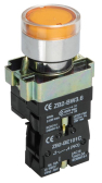 Кнопка управления LAY5-BW3561 с подсветкой желтая - IEK (ИЭК), артикул BBT50-BW-K05