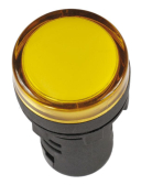Лампа сигнальная AD16DS LED матрица d16мм желтая 230В AC - IEK (ИЭК), артикул BLS10-ADDS-230-K05-16