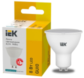 Лампа LED ALFA PAR16 софит 8Вт 230В 4000К GU10 - артикул LLA-PAR16-8-230-4-GU10-6