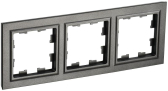 BRITE Рамка 3 поста РУ-3-БрТБ темная бронза - артикул BR-M32-K45