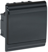 Корпус модульный пл. встр. ЩРВ-П-6 PRIME черный IP41 - артикул MKP13-V-01-06-41-K02