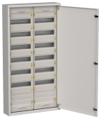 TITAN 5 Корпус металлический ЩРн-168 (2х84) 1085х570х140мм IP31 серый (одна дверь) IEK - артикул TI5-50-N-2X084-31-7035
