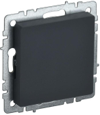 BRITE Заглушка с суппортом МЗ10-БрГ графит - IEK (ИЭК), артикул BR-PL10-K53