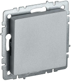 BRITE Заглушка с суппортом МЗ10-БрА алюминий - артикул BR-PL10-K47