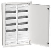 TITAN 5 Корпус металлический ЩРв-120 (2х60) 880х625х130мм IP31 белый (одна дверь) - артикул TI5-50-V-2X060-31