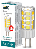 Лампа светодиодная CORN капсула 3,5Вт 230В 4000К керамика G4 - артикул LLE-CORN-4-230-40-G4