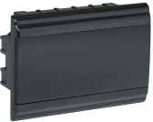 Корпус модульный пластиковый встраиваемый ЩРВ-П-12 PRIME черный IP41 - артикул MKP13-V-01-12-41-K02