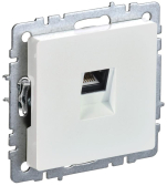 BRITE Розетка компьютерная RJ45 кат.6 РК11-БрЖ жемчуг IEK - артикул BR-K10-2-K36
