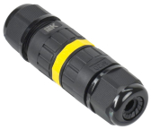 Коннектор кабельный герметичный WTP-102 3 PIN IP68 - IEK (ИЭК), артикул UWC10-I-024-3-68