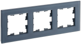 BRITE Рамка 3 поста РУ-3-2-Бр стекло маренго матовый IEK - артикул BR-M32-G-31-K35