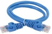 Патч-корд категории 5Е UTP 10м синий GENERICA - артикул PC03-C5EU-10M-G