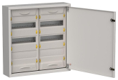 TITAN 5 Корпус металлический ЩРн-72 (2х36) 585х570х140мм IP31 серый (одна дверь) IEK - артикул TI5-50-N-2X036-31-7035