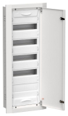 TITAN 5 Корпус металлический ЩРв-60 (1х60) 880х365х130мм IP31 белый (одна дверь) - артикул TI5-50-V-060-31