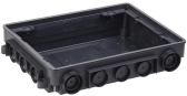 Коробка напольная ONFLOOR 12 модулей - IEK (ИЭК), артикул KNU-12-PA-9011