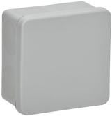 Коробка расп. КМ42435 о/п 80х80х40мм IP67 8 вв. серая - IEK (ИЭК), артикул UKO21-080-080-040-K41-66