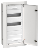TITAN 5 Корпус металлический ЩРв-36 (1х36) 630х365х130мм IP31 белый (одна дверь) - артикул TI5-50-V-036-31