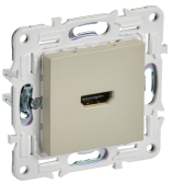 SKANDY Розетка HDMI SK-H01B бежевый IEK - артикул SK-H10-K10