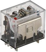 Реле РЭК77/4(LY4) с индикацией 10А 230В АC  | RRP10-4-10-220A-LED | IEK - артикул RRP10-4-10-220A-LED