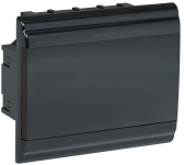 Корпус модульный пл. встр. ЩРВ-П-9 PRIME черный IP41 - артикул MKP13-V-01-09-41-K02