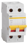Выключатель нагрузки 2п ВН-32 40А - IEK (ИЭК), артикул MNV10-2-040
