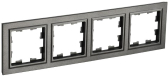 BRITE Рамка 4 поста РУ-4-БрТБ темная бронза - артикул BR-M42-K45