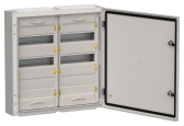 TITAN 5 Корпус металлический ЩРн-72 (2х36) 585х570х140 IP54 сер - артикул TI5-50-N-2X036-54-7035