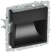 BRITE Подсветка LED встраиваемая ПЛ20-БрЧ черный - артикул BR-FL20-K02