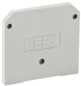 Заглушка для ЗНИ 35мм.кв 125A серая - IEK (ИЭК), артикул YZN10D-ZGL-035-K03