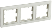 BRITE Рамка 3 поста РУ-3-БрКр бежевый - артикул BR-M32-K10