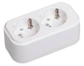 Колодка K02 2 места 2P+PE 16A CLASSIC - артикул KYP11-16-02-00-Z