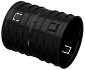 Муфта соединительная для двустенной трубы d=160мм - IEK (ИЭК), артикул CTA12D-M160-K02-R
