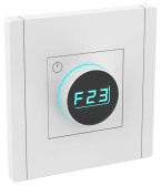 FORTE&PIANO Термостат электронный с индикацией FP252 белый IEK - IEK (ИЭК), артикул FP-RT11-K01