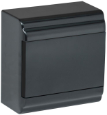 Корпус модульный пл. нав. ЩРН-П-6 PRIME черный IP41 - артикул MKP13-N-01-06-41-K02