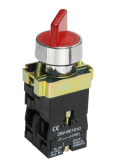 Переключатель LAY5-BK2465 2 положения красный ИЭК - IEK (ИЭК), артикул BSW90-BK-2-K04